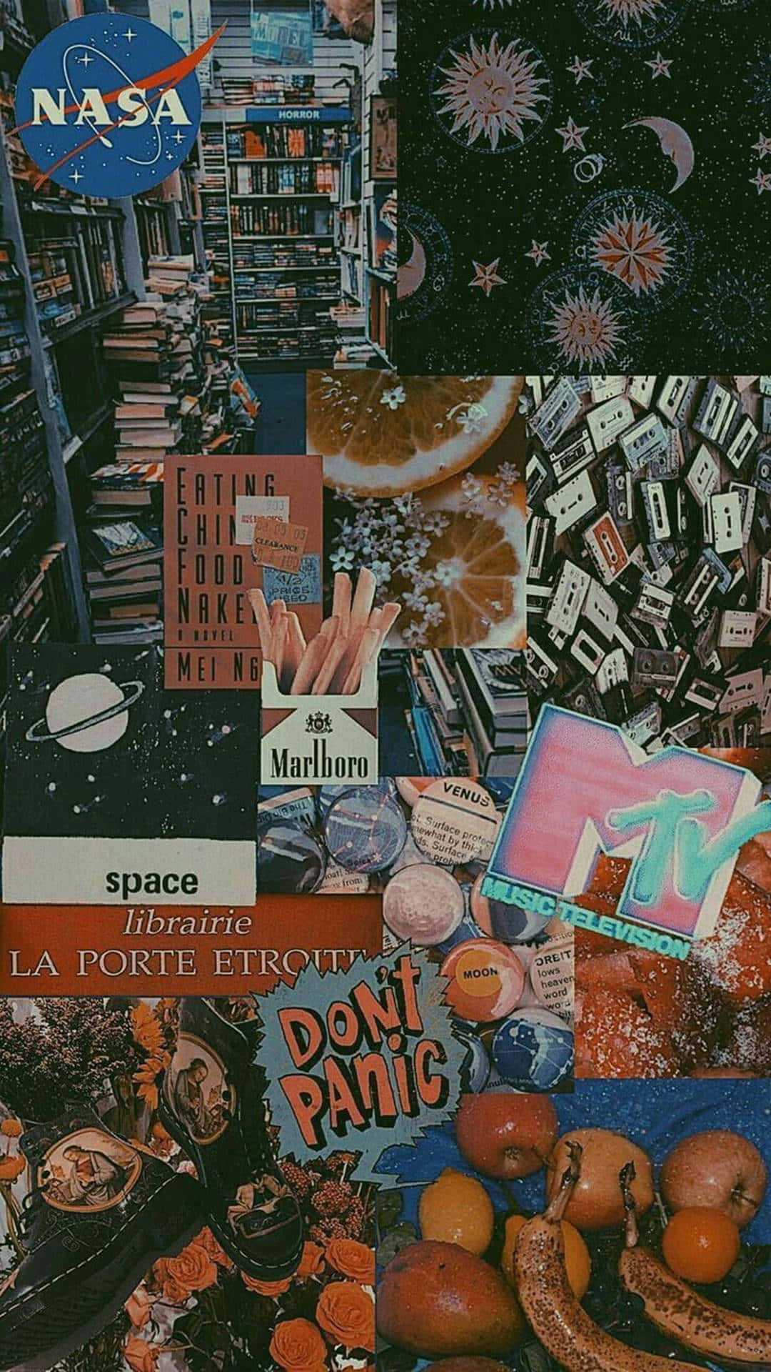 Soft Indie Aesthetic Collage.jpg Wallpaper