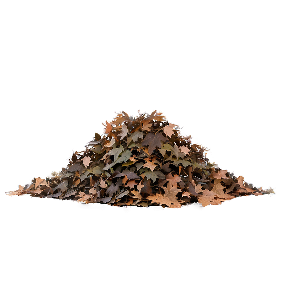 Soft Leaf Pile Png 06202024 PNG