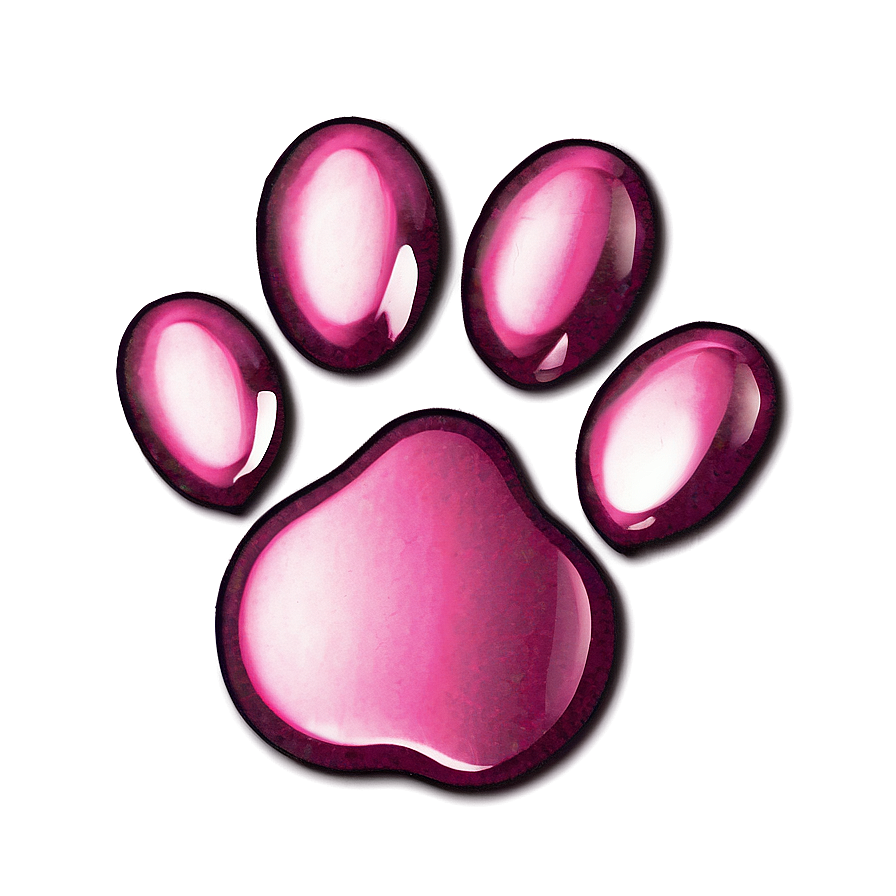 Soft Paw Print Png 94 PNG