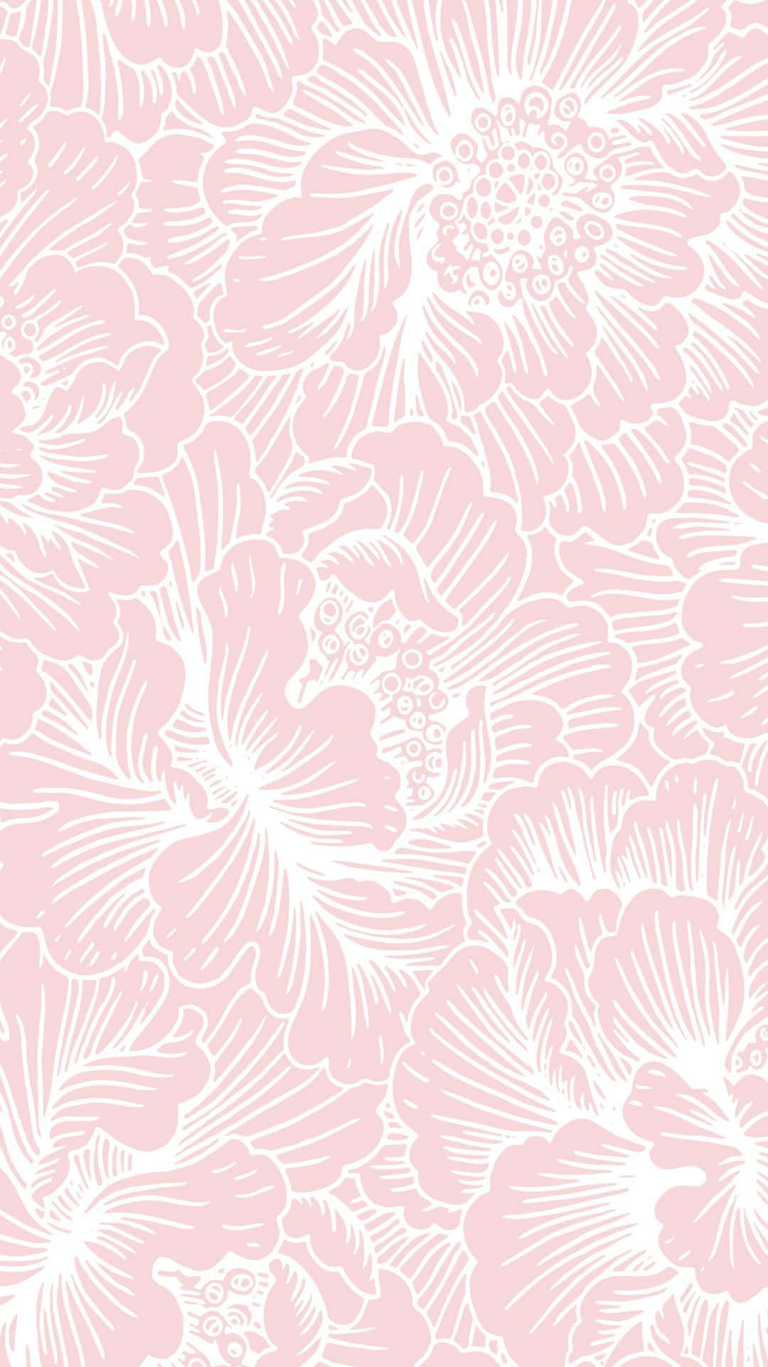 A beautiful soft pink background perfect for any spring day