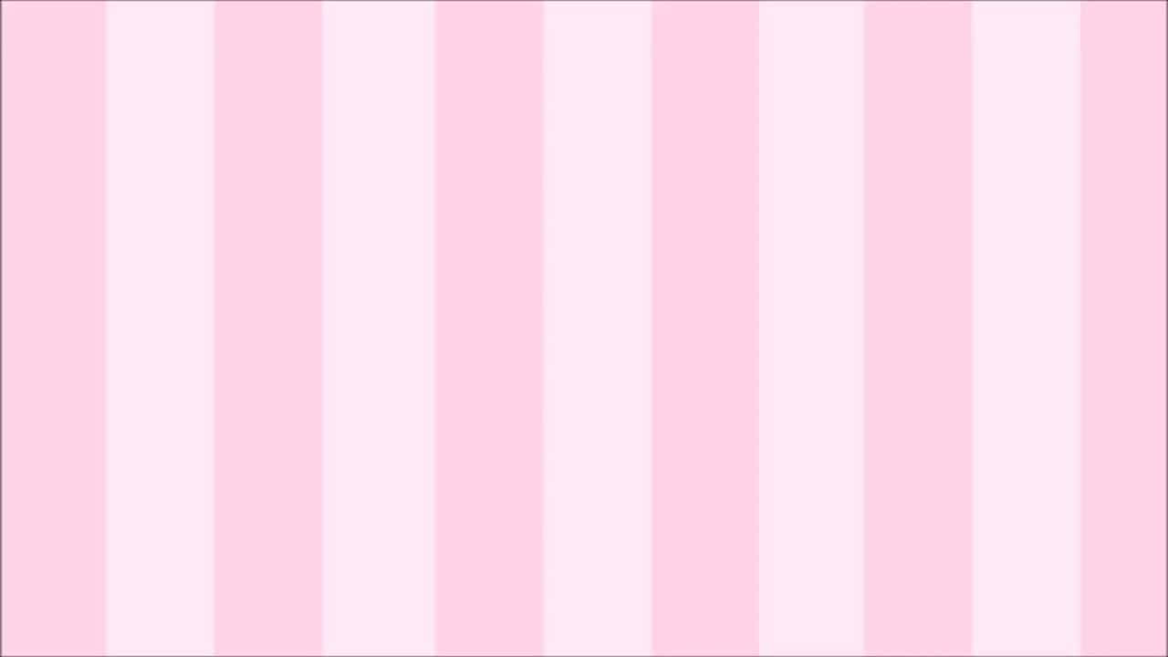 A Pink And White Striped Wallpaper
