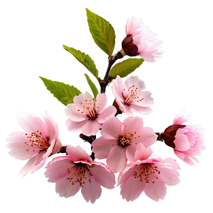 Download Soft Pink Cherry Blossom Png 78 | Wallpapers.com