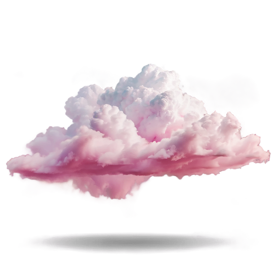 Soft Pink Cloud Formation Png 76 PNG