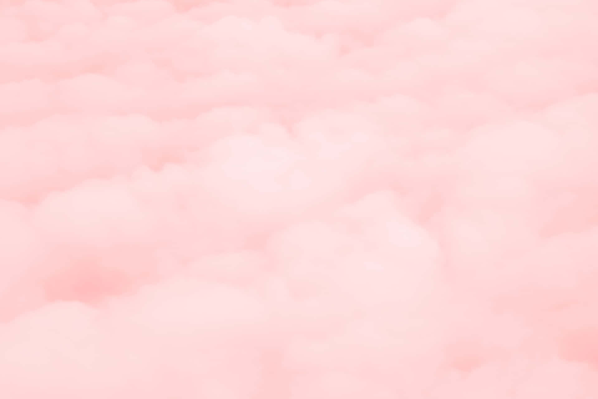 Soft Pink Clouds Texture Wallpaper