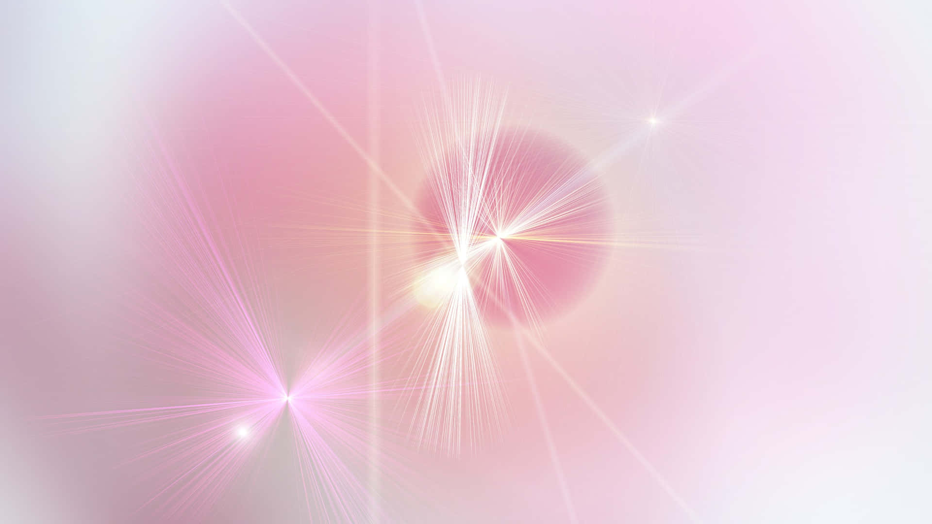 Soft Pink Light Explosion Background Wallpaper
