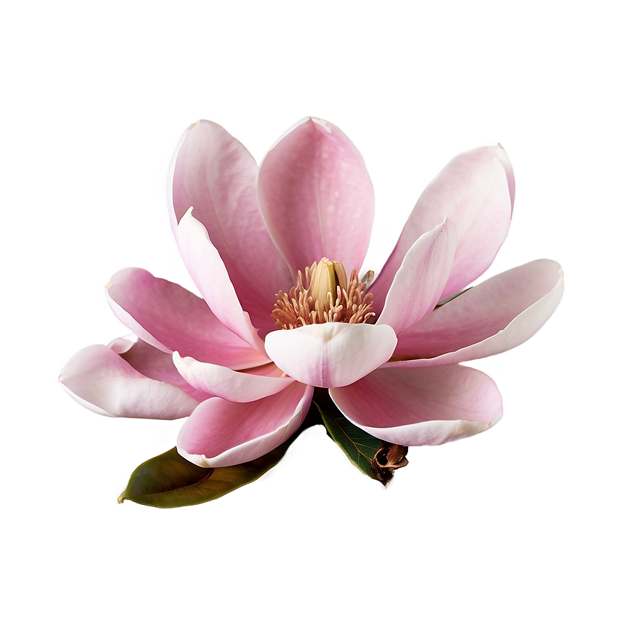 Soft Pink Magnolia Flower Png Fme34 PNG