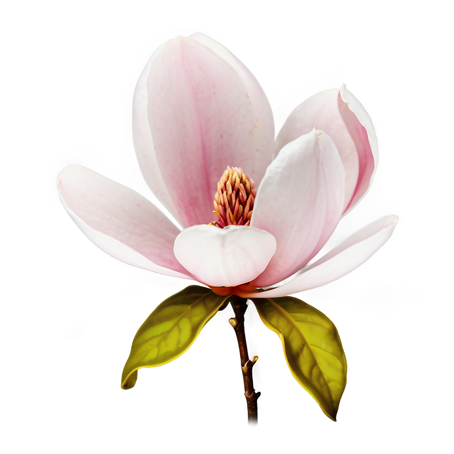 Soft Pink Magnolia Flower Png Iqx PNG