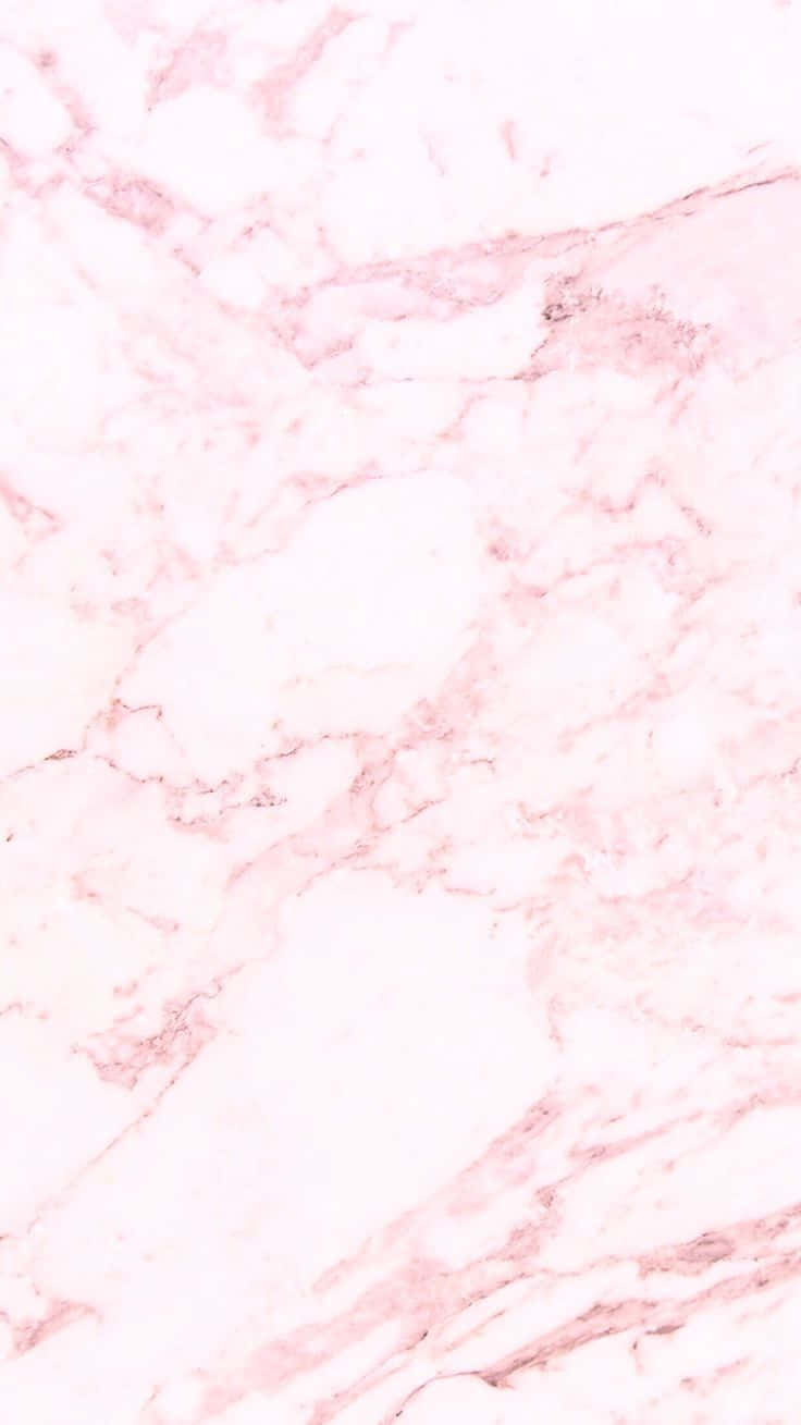 Soft Pink Marble Texture Wallpaper