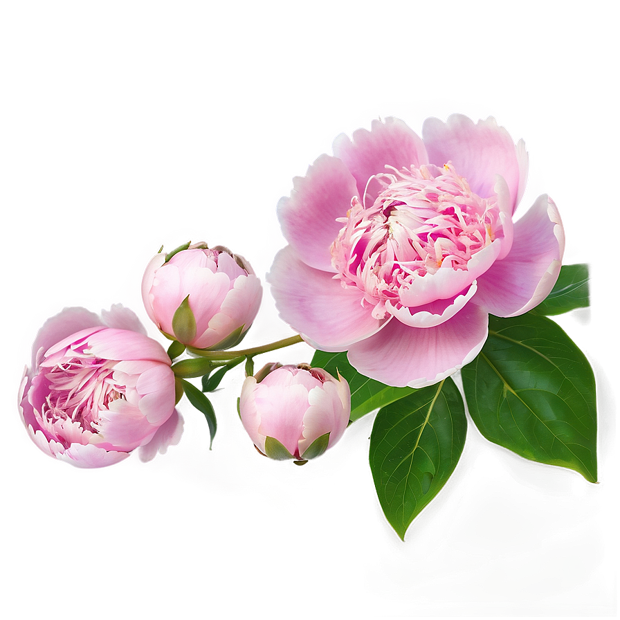 Soft Pink Peony Png 06252024 PNG