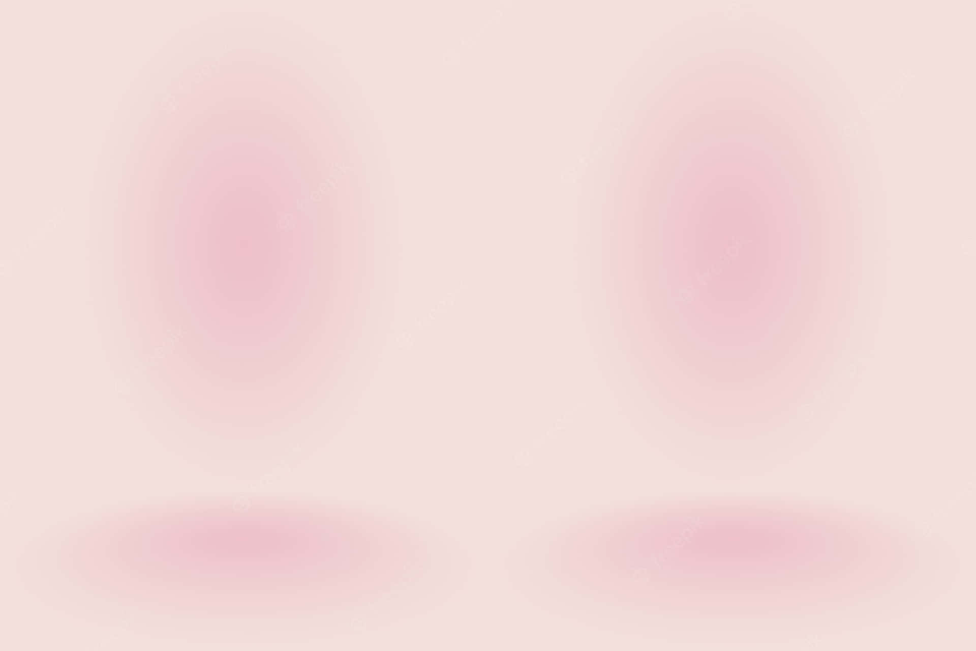 Soft Pink Circles Blurry Wallpaper
