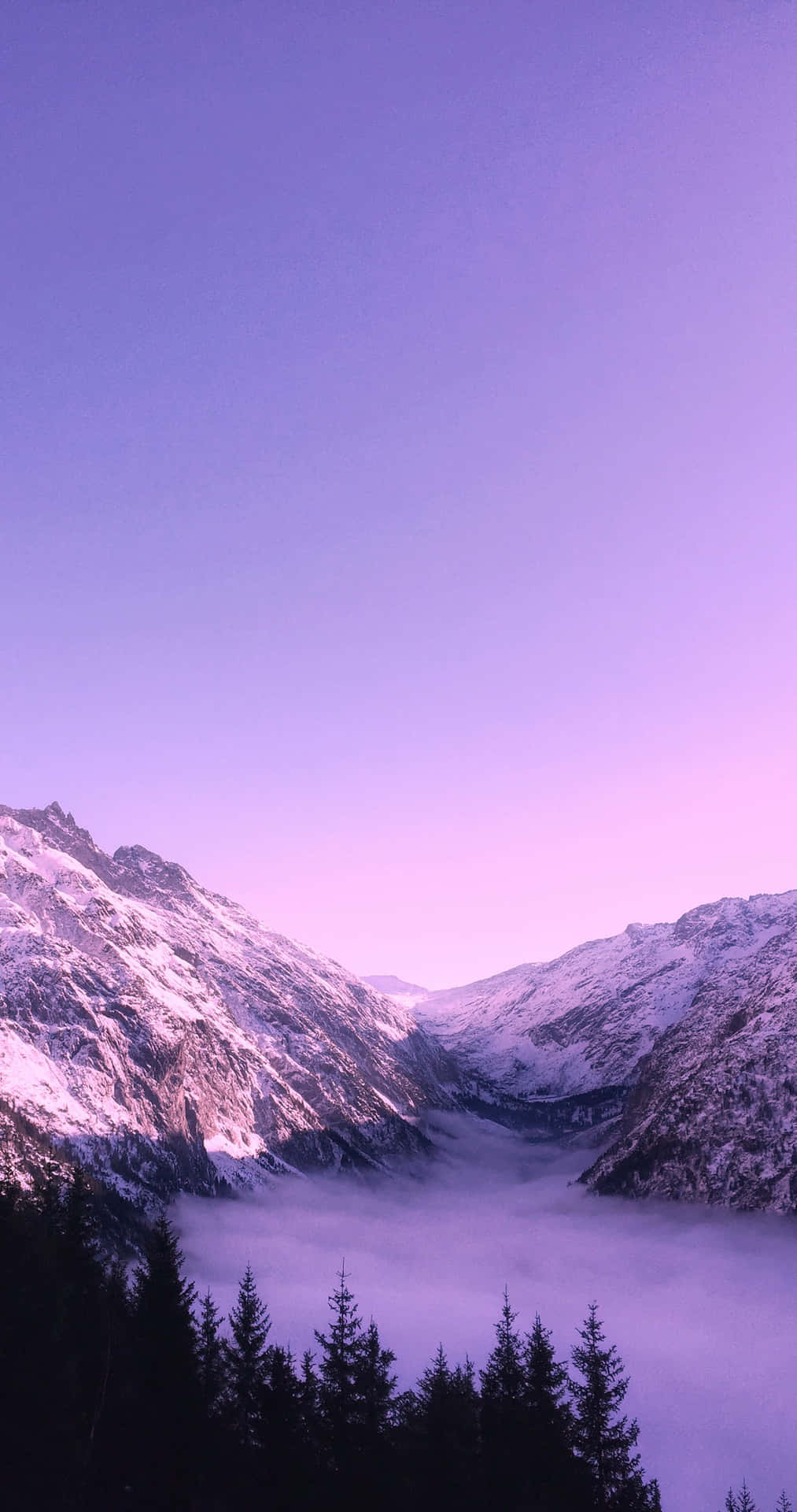 Soft Purple Mountain Mist.jpg Wallpaper