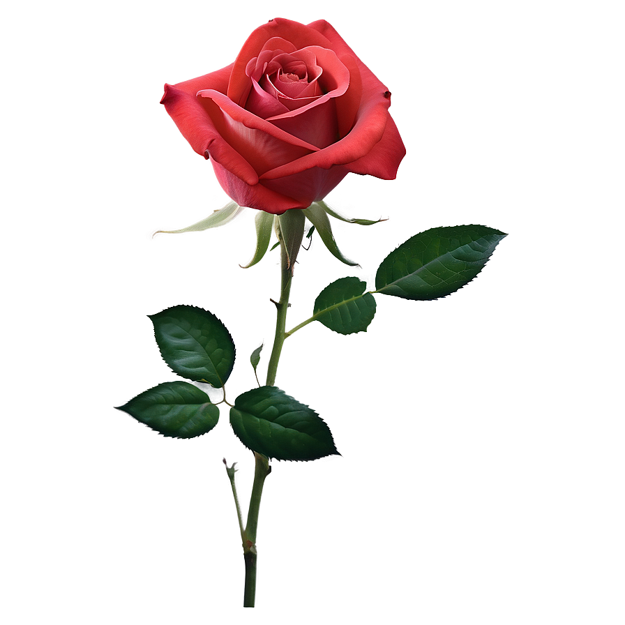 Download Soft Red Rose Png 98 | Wallpapers.com