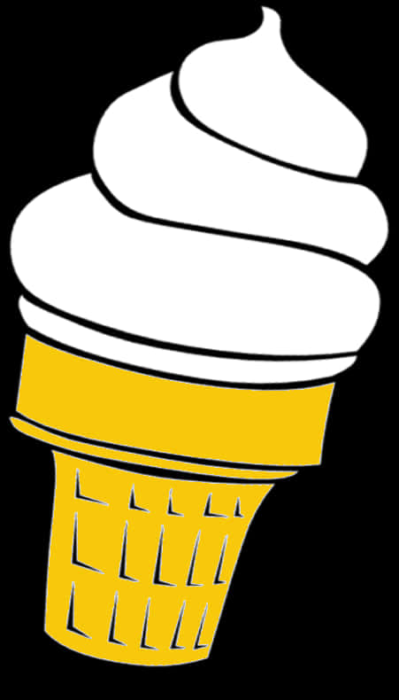 Soft Serve Ice Cream Clipart PNG