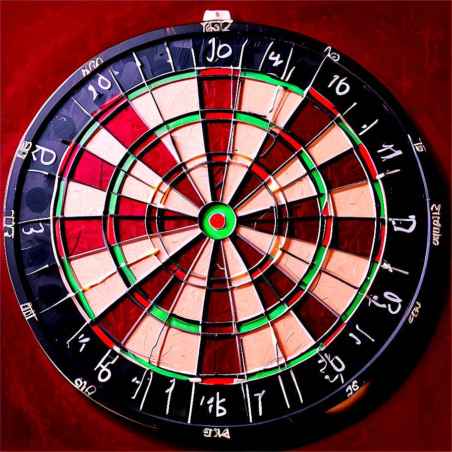 Soft-tip Dartboard Details Png 06242024 PNG