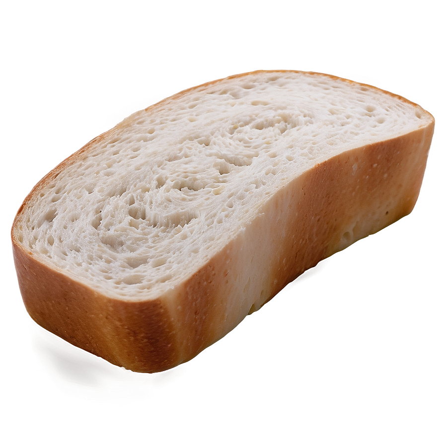 Soft White Bread Slice Png 06132024 PNG