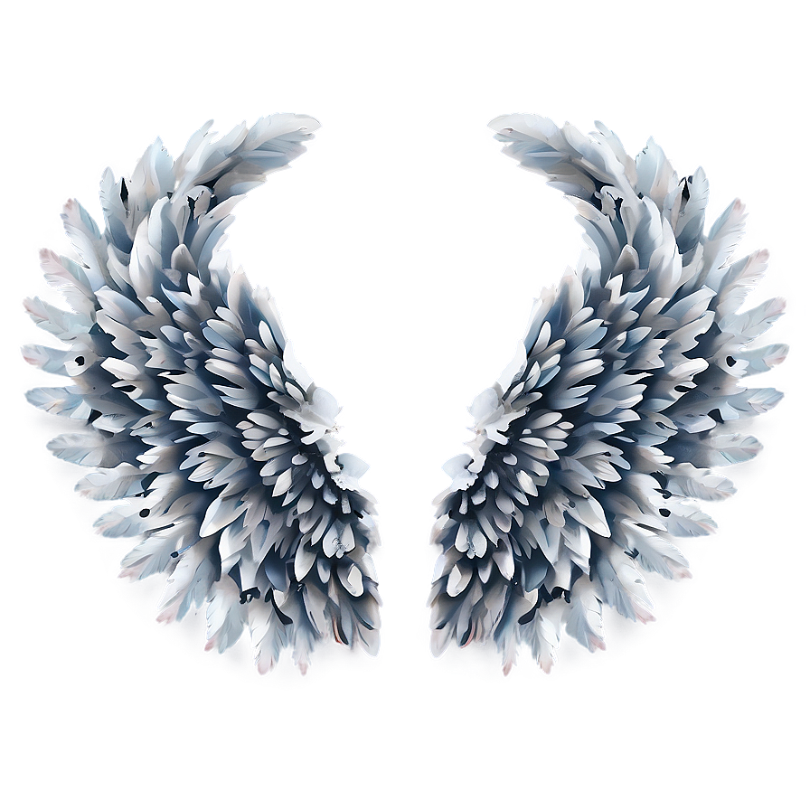 Soft White Wings Png 06262024 PNG
