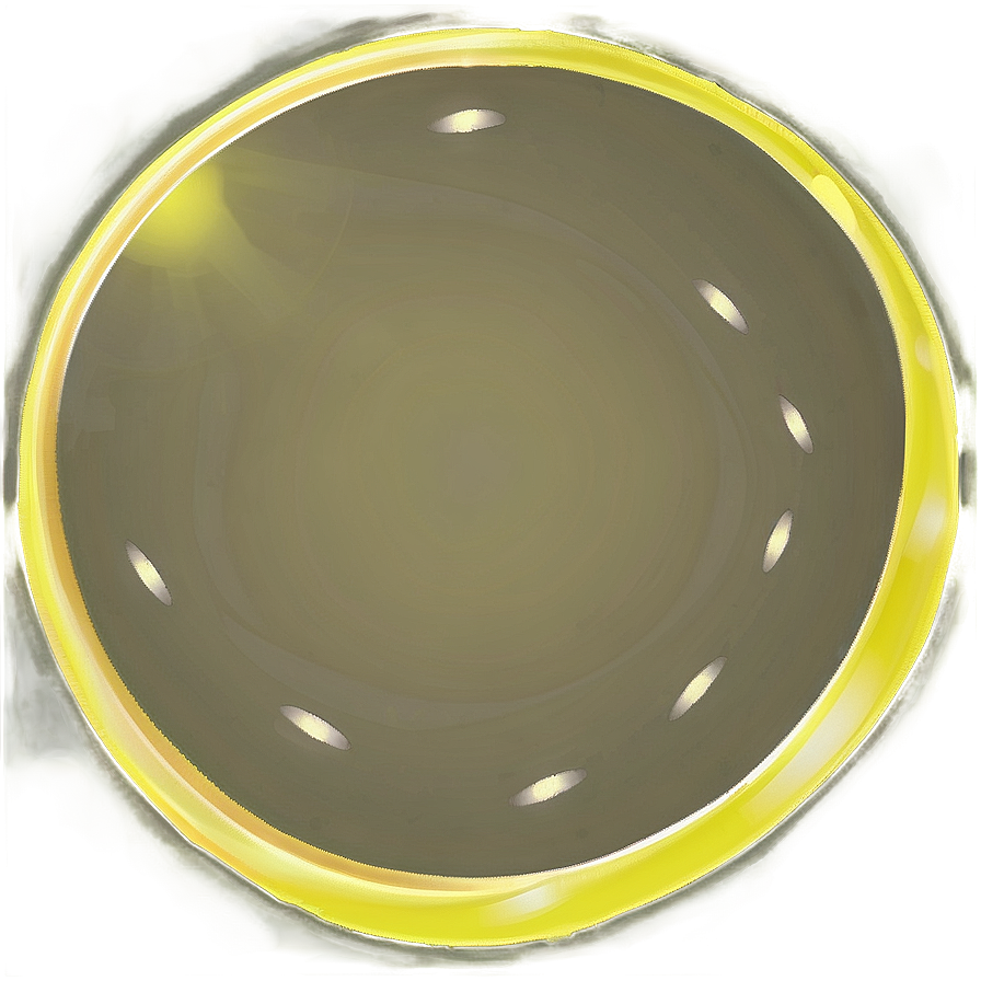 Soft Yellow Circle Background Png 06122024 PNG