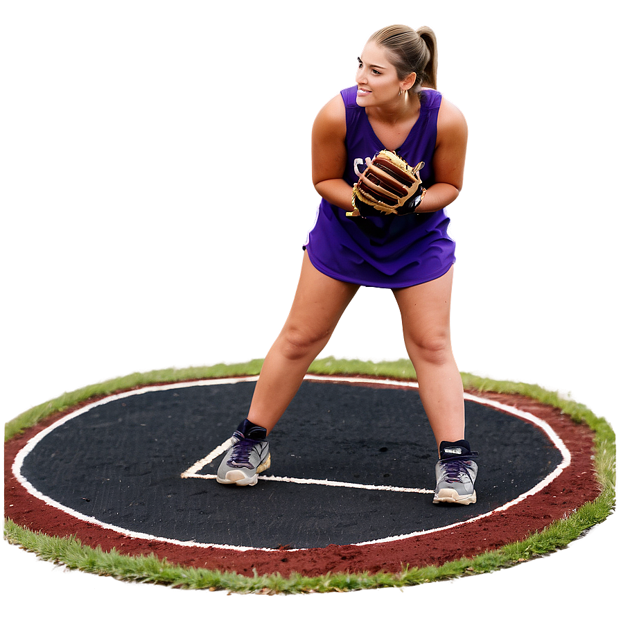 Softball Pitching Mound Png Qon PNG