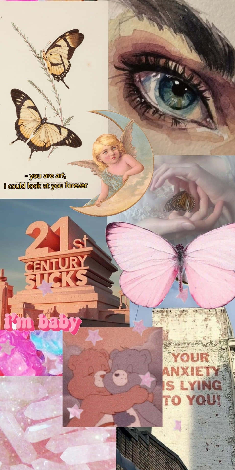 Softie_ Aesthetic_ Collage Wallpaper
