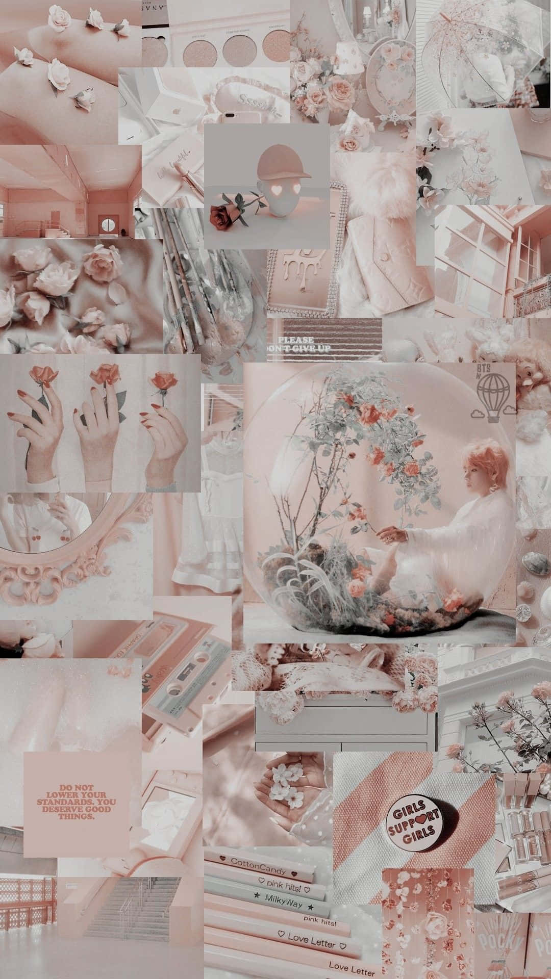 Softie Aesthetic Collage Wallpaper