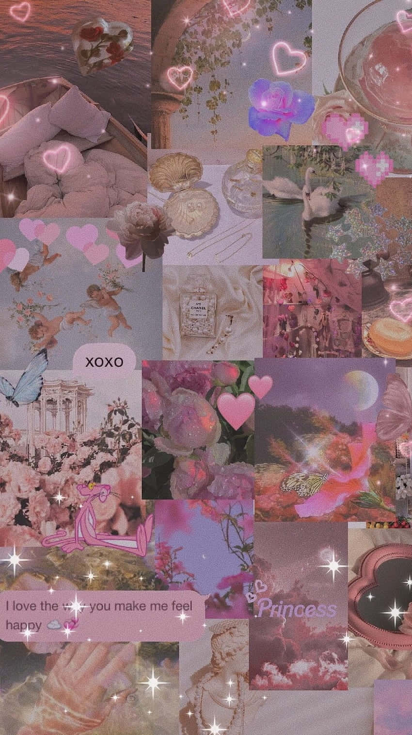 Softie_ Aesthetic_ Collage_ Wallpaper Wallpaper