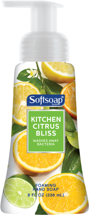 Softsoap Kitchen Citrus Bliss Hand Soap PNG