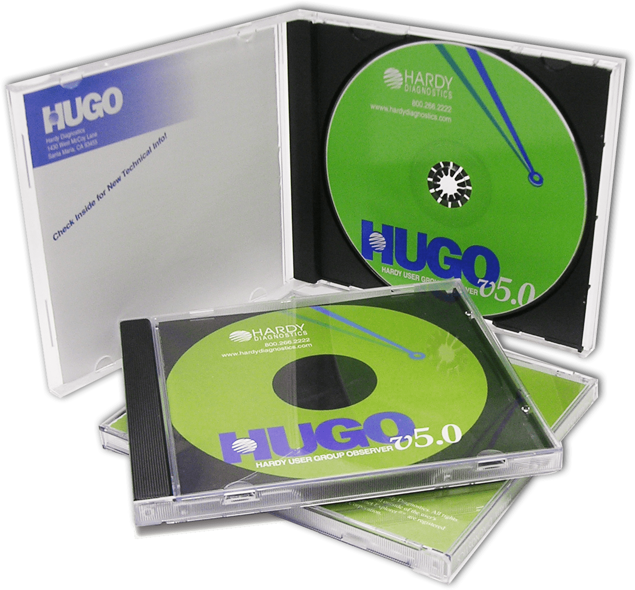 Software C D Cases H U G O Version5 PNG