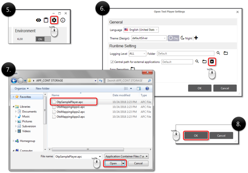 Software Configuration Screenshots PNG