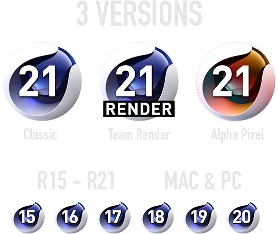 Software Version Icons Comparison PNG