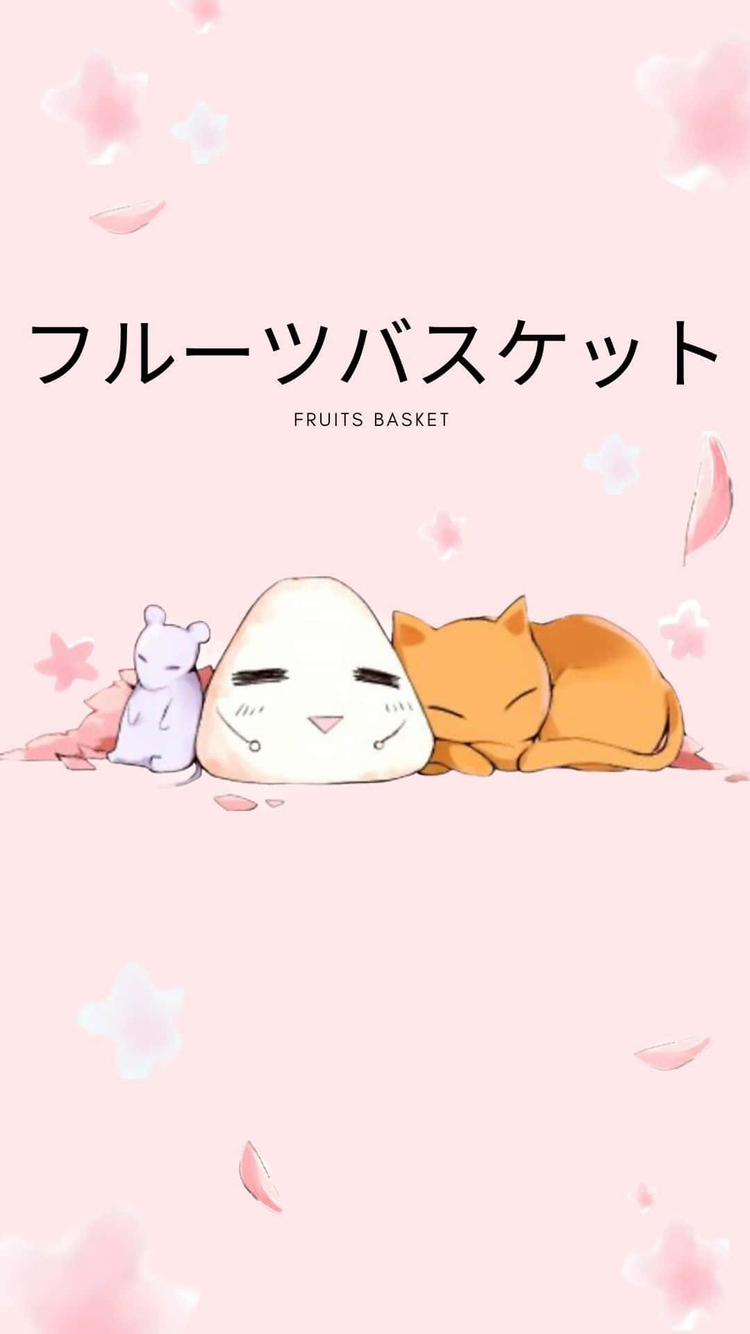 Live Wallpaper af Fruits Basket Anime med Sohma Zodiac Dyr Form Wallpaper