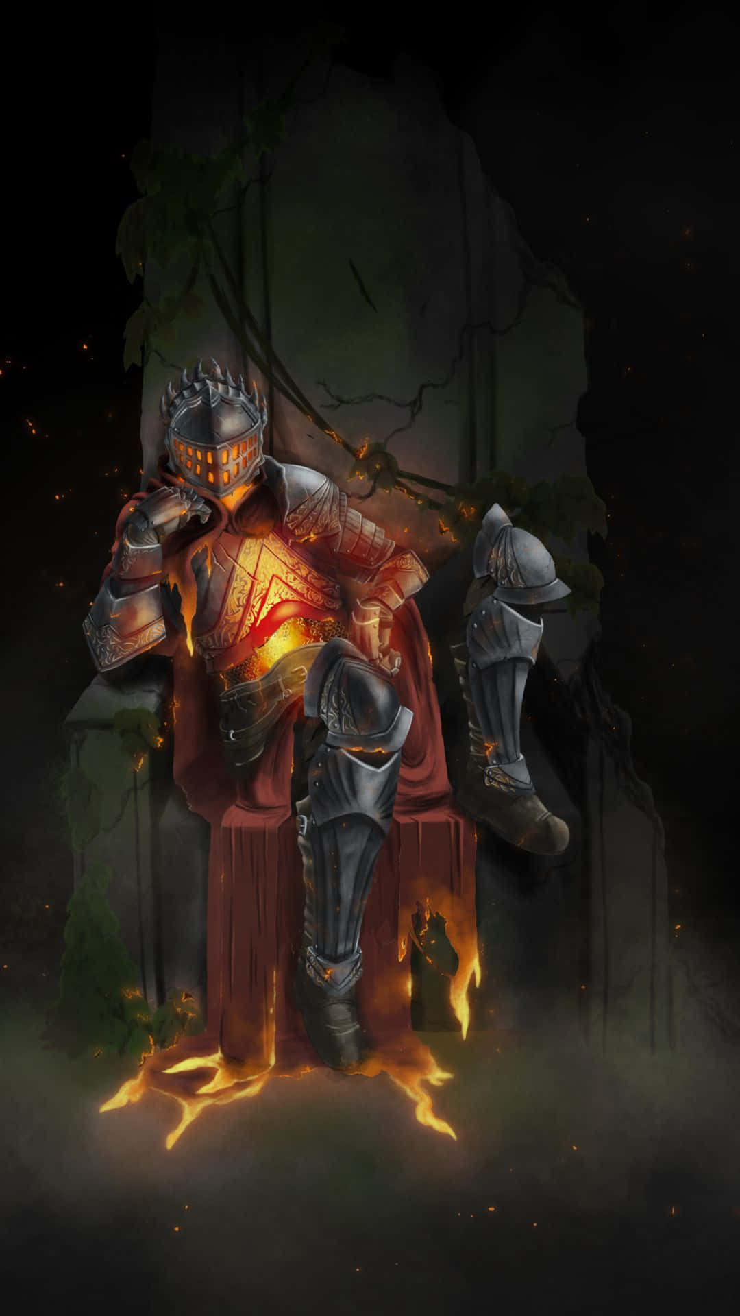 Praise the Sun with Solaire of Astora Wallpaper