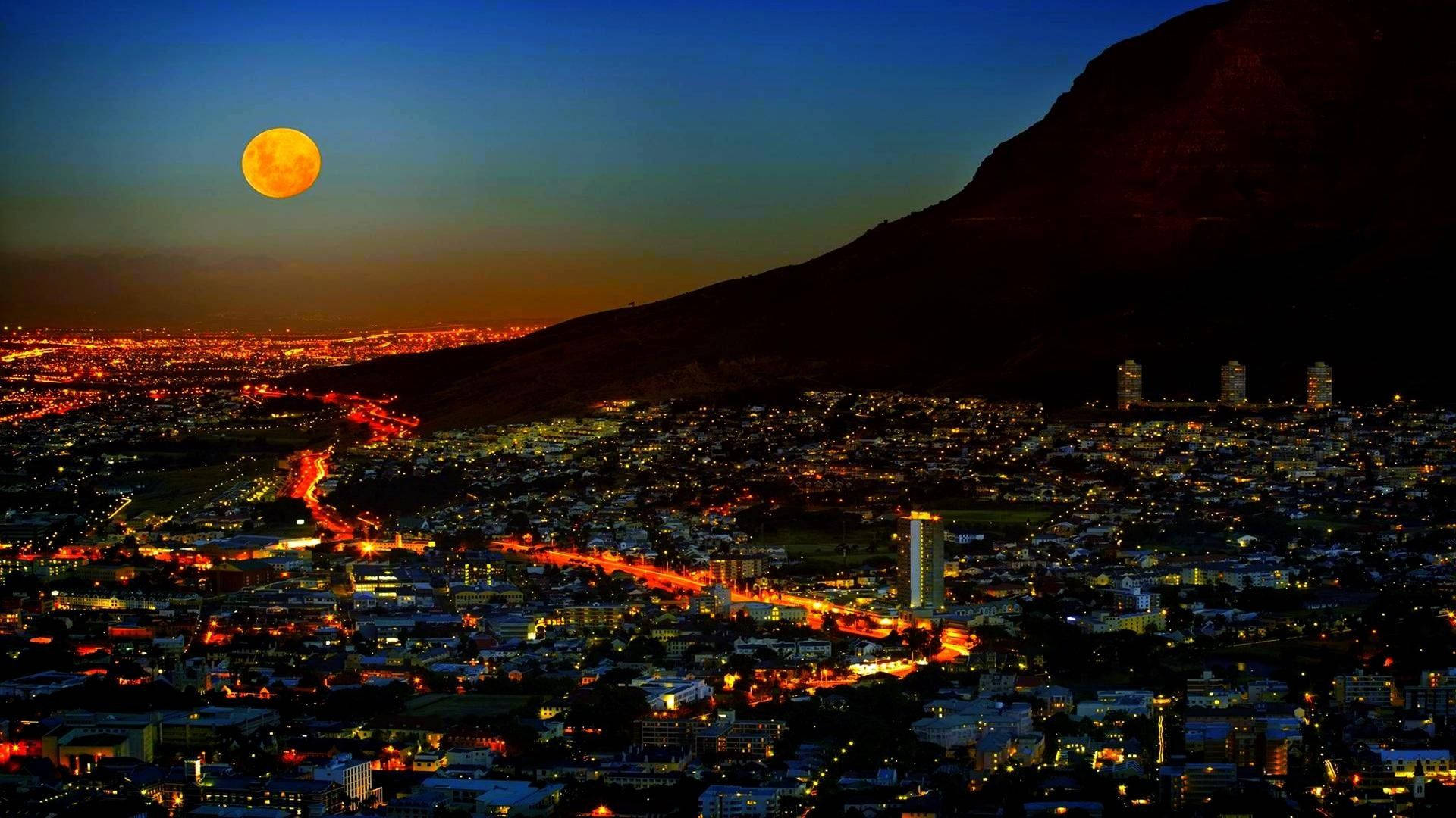 Vistadel Eclipse Solar En Sudáfrica Fondo de pantalla