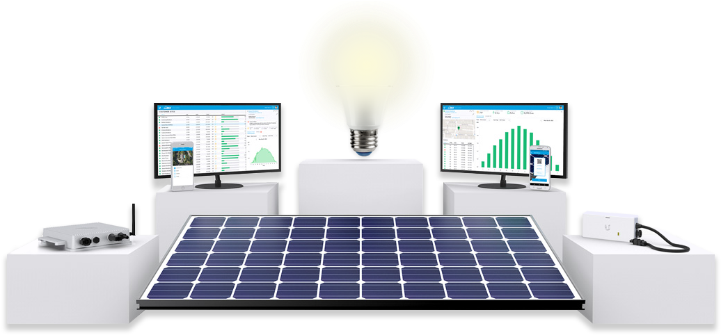 Solar Energy Componentsand Monitoring PNG