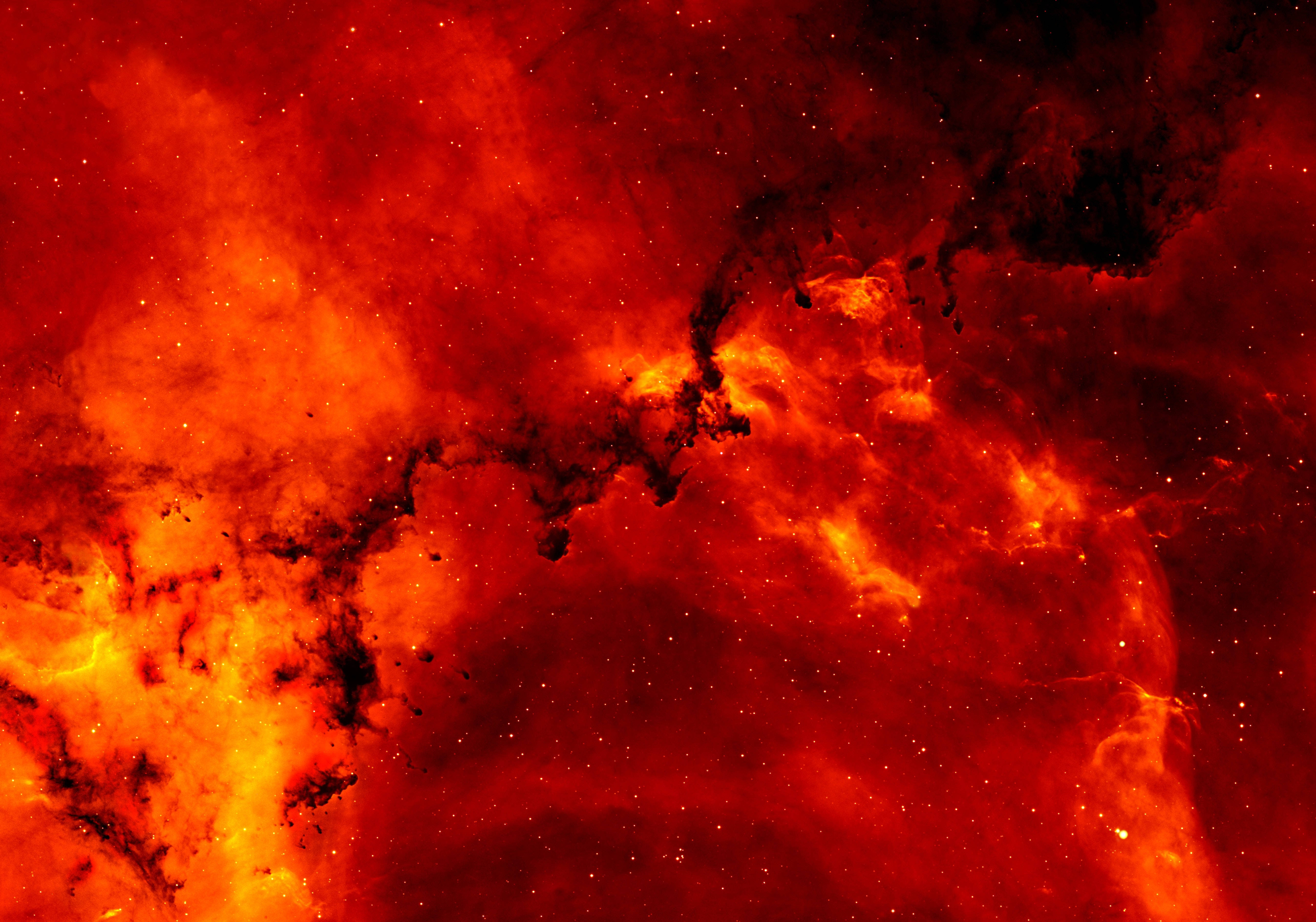 Solar Flares Bursting from a Vibrant Galactic Canvas Wallpaper