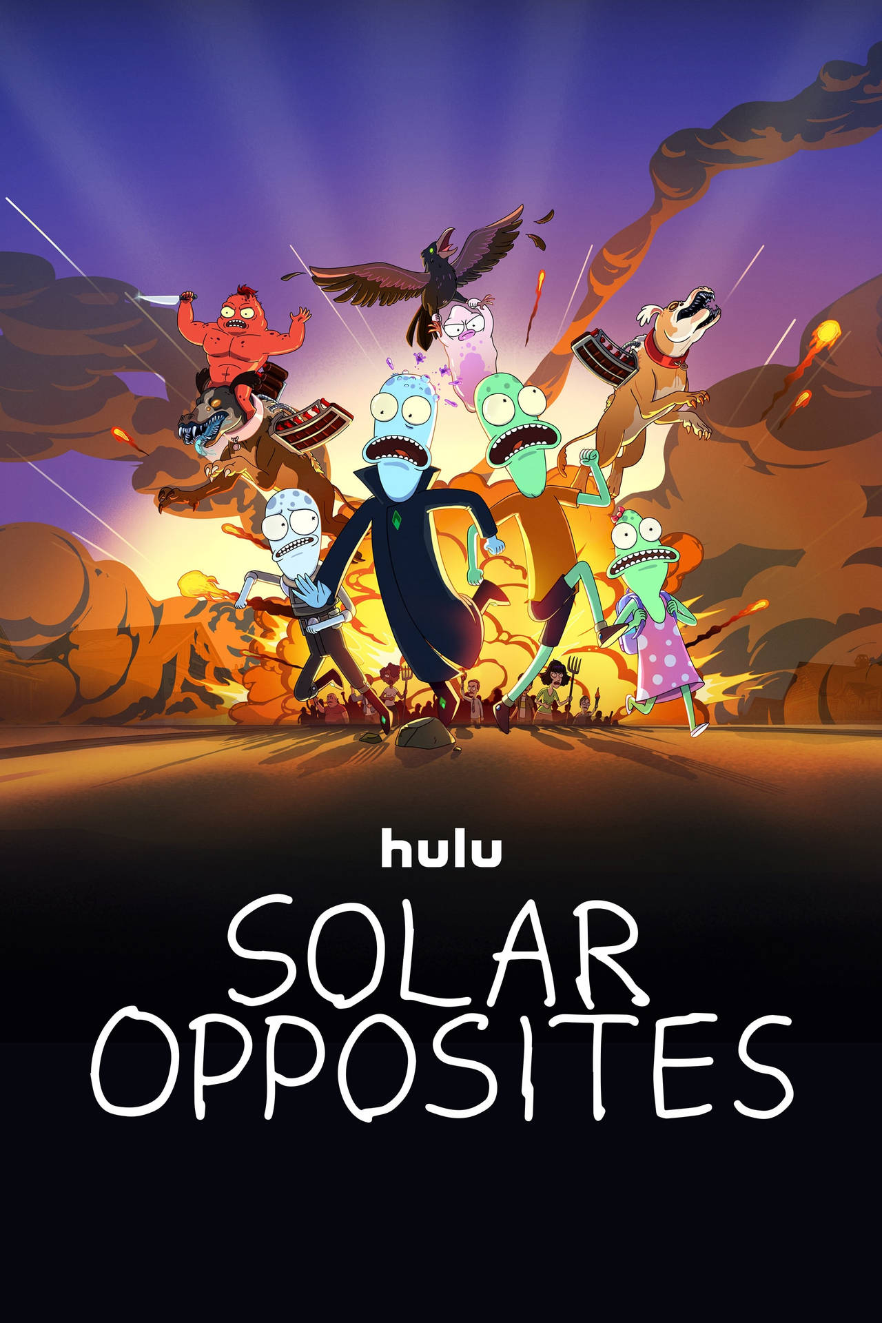 Solar Opposites Official Show Poster Background