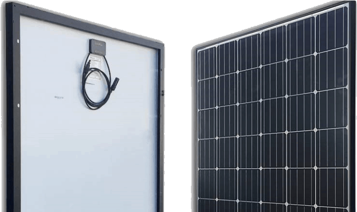 Solar Panel Frontand Back PNG