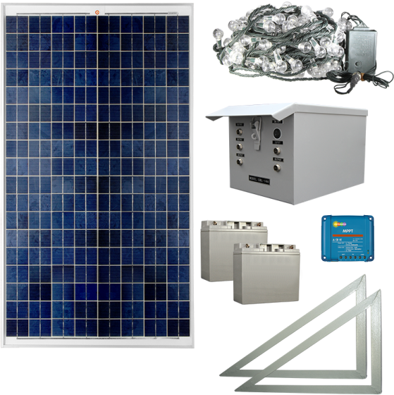 Solar Panel System Components PNG