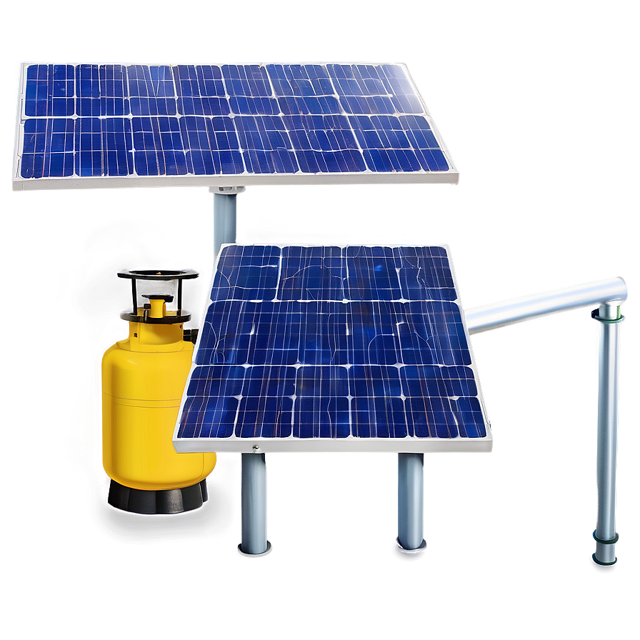 Solar Panel Water Pump Png Rtv PNG