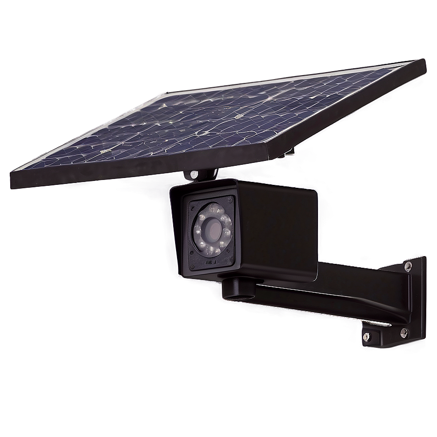 Solar Powered Security Camera Png 05242024 PNG