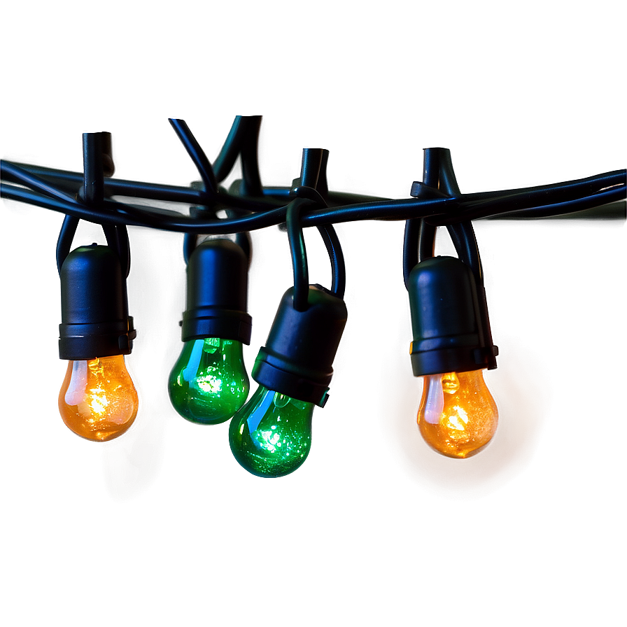 Solar String Lights Png Slo18 PNG
