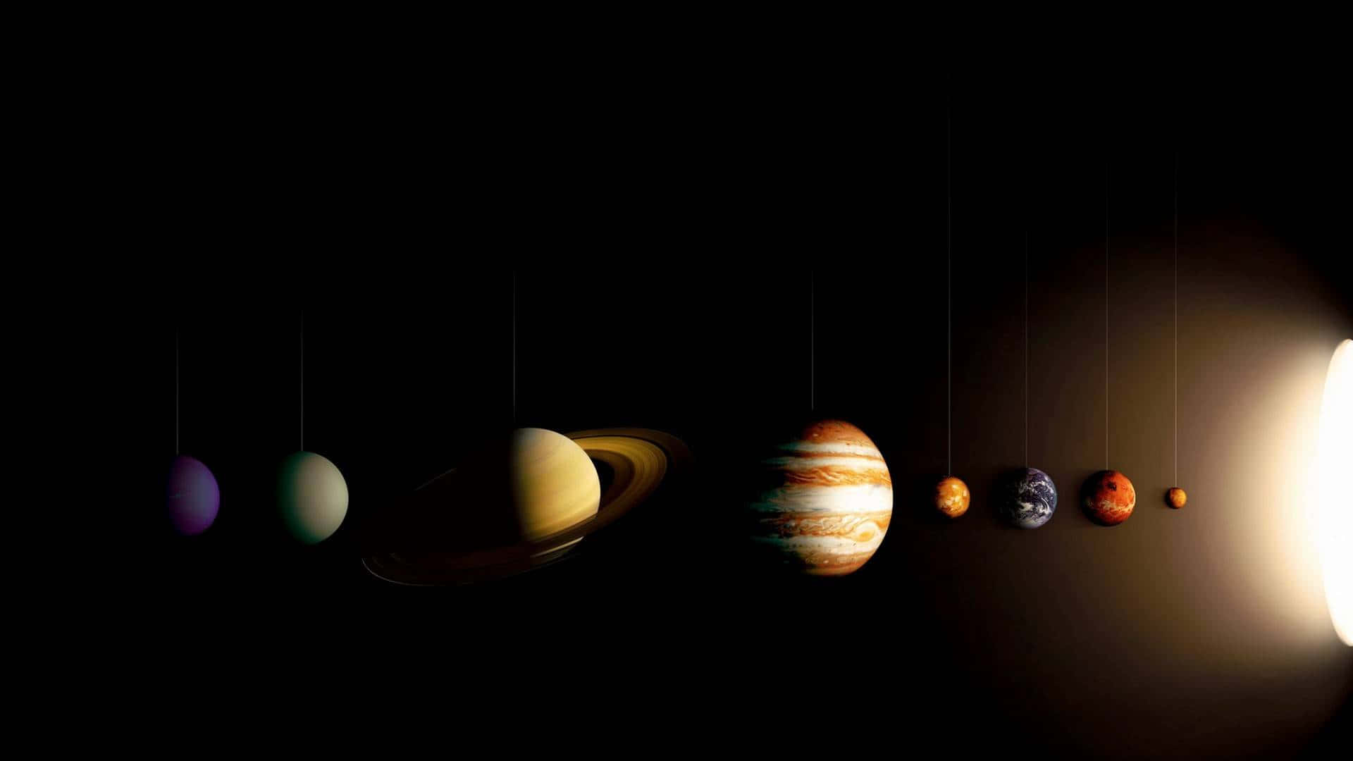 A vast cosmic landscape of our solar system