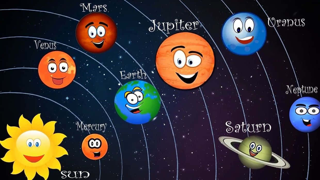Emoji Solar System Picture