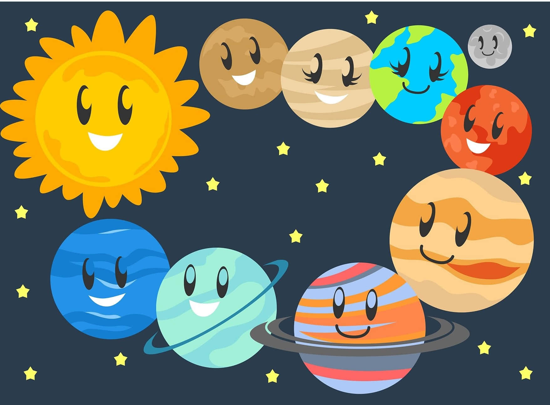 Cute Solar System Picture