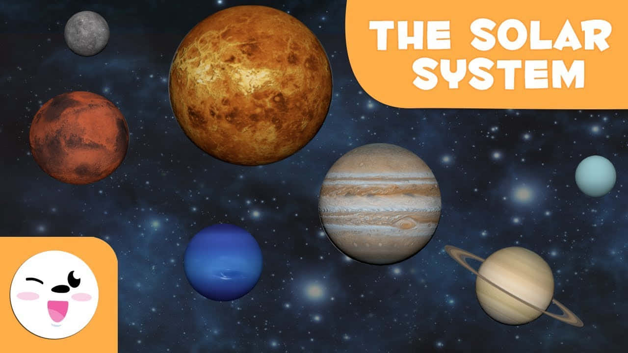 Imagemdos Planetas Selecionados Do Sistema Solar.