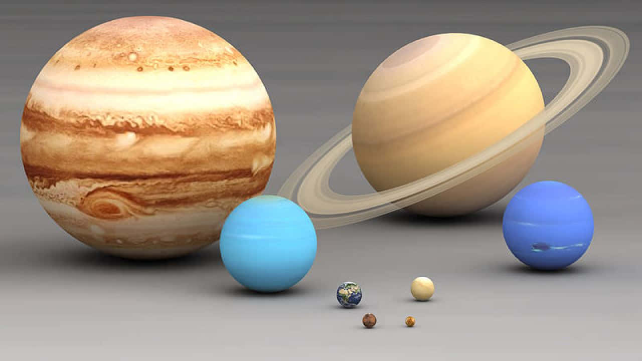 3D Solar System Picture
