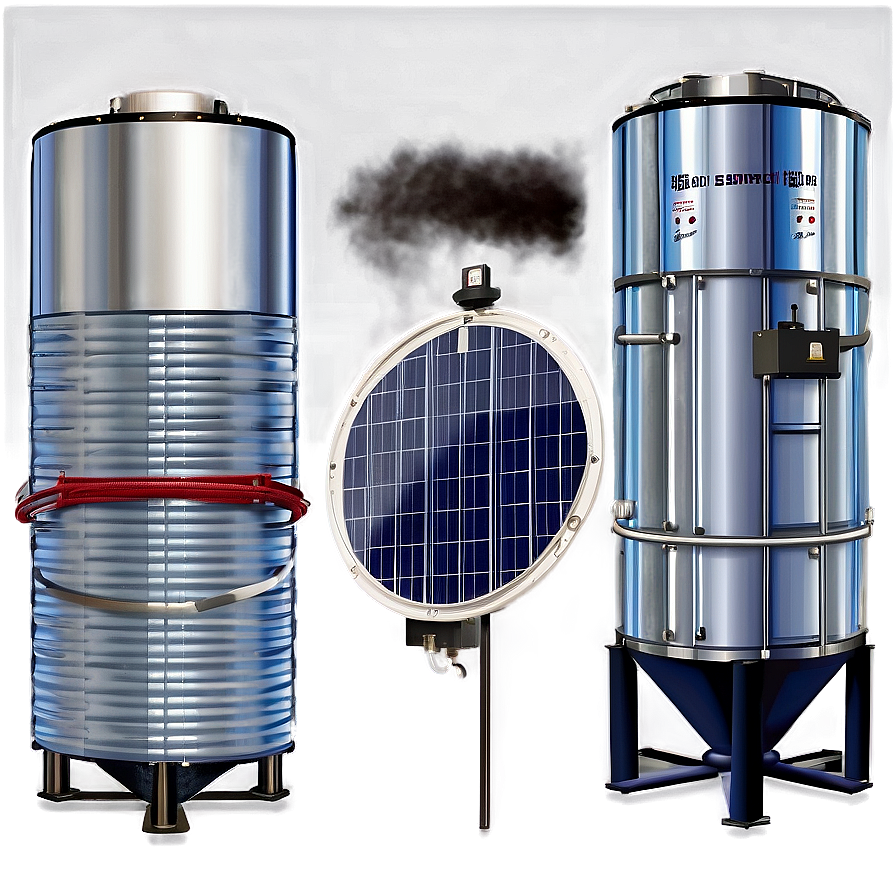 Solar Water Heater Efficiency Png Hcg PNG