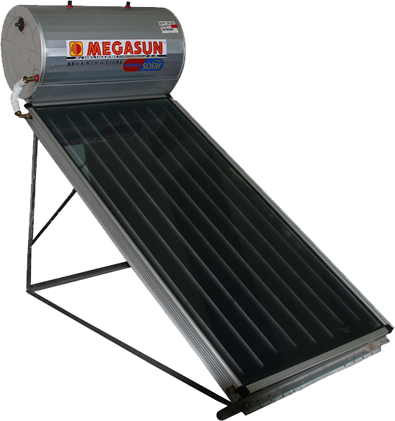 Solar Water Heater System Megasun PNG