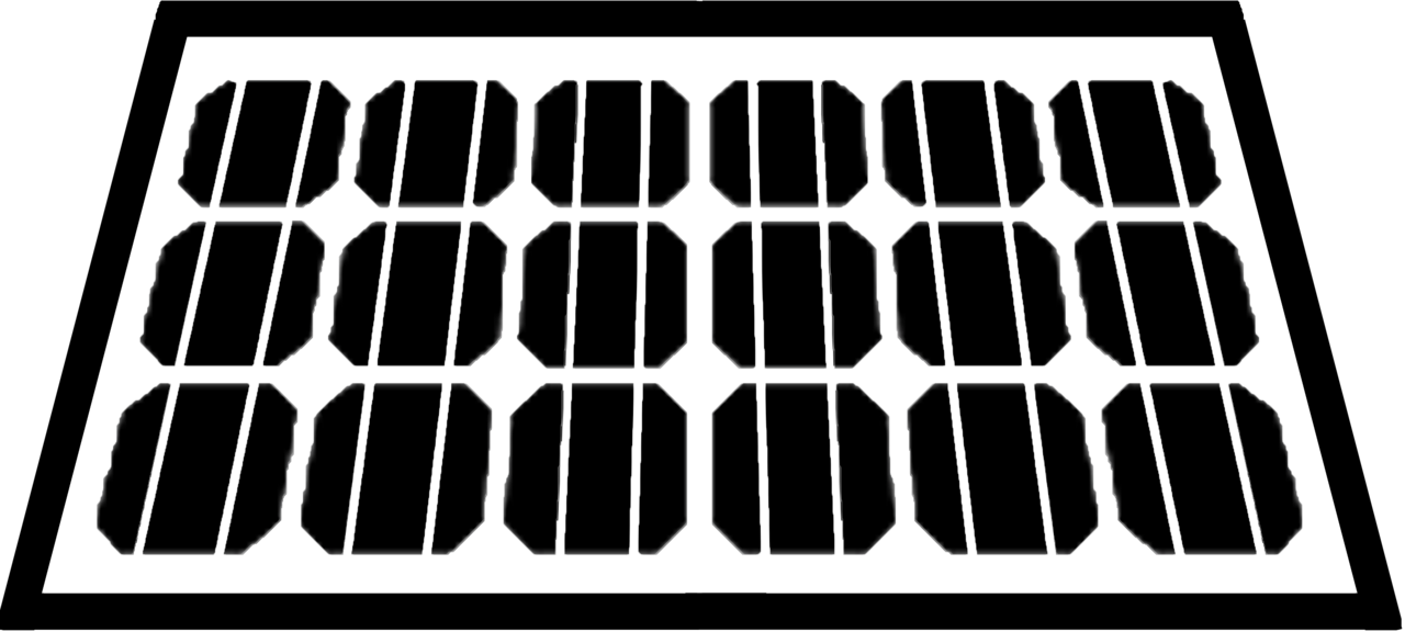 Solar_ Panel_ Closeup_ Vector PNG