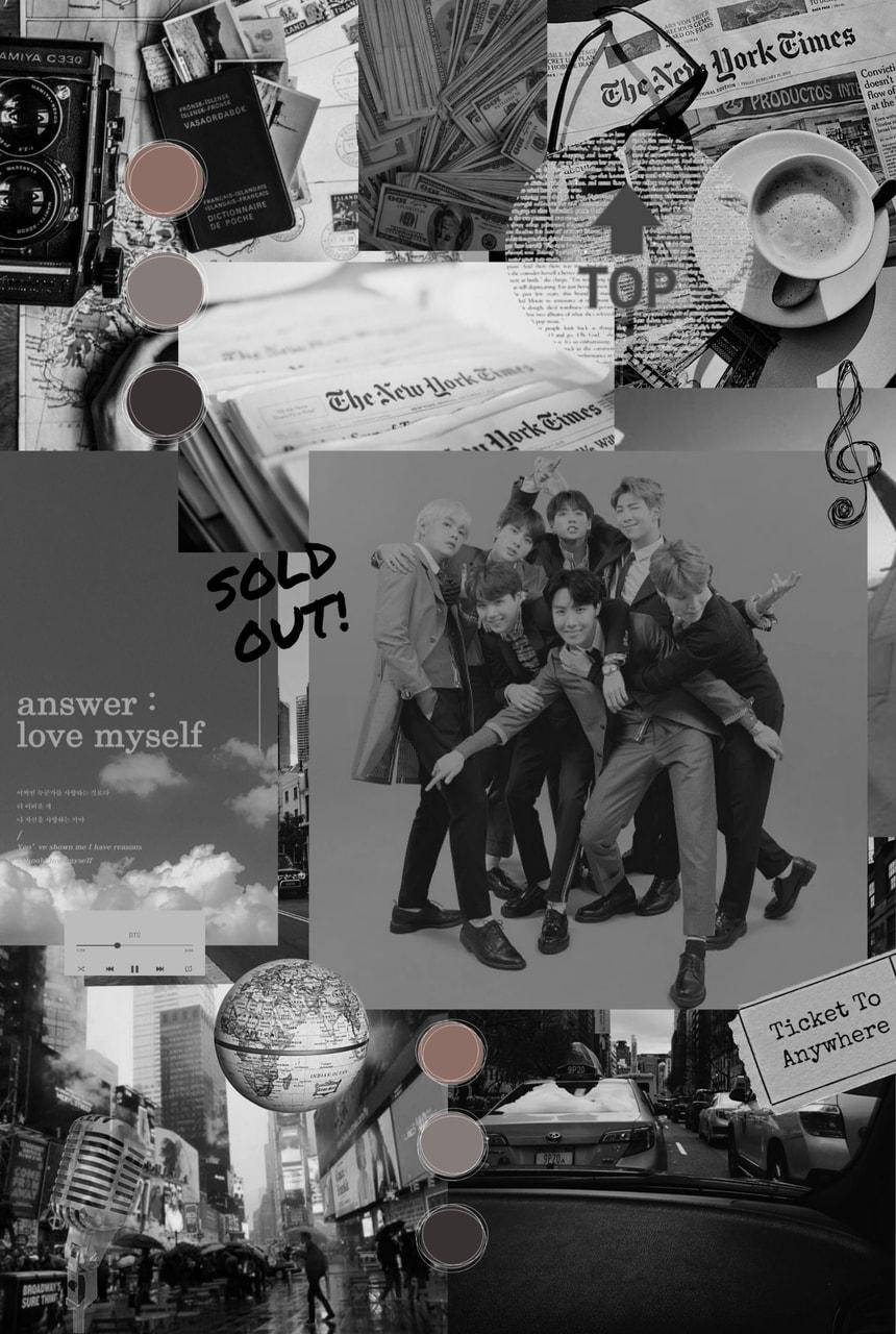 Sold Out! Bts Black Aesthetic Wallpaper