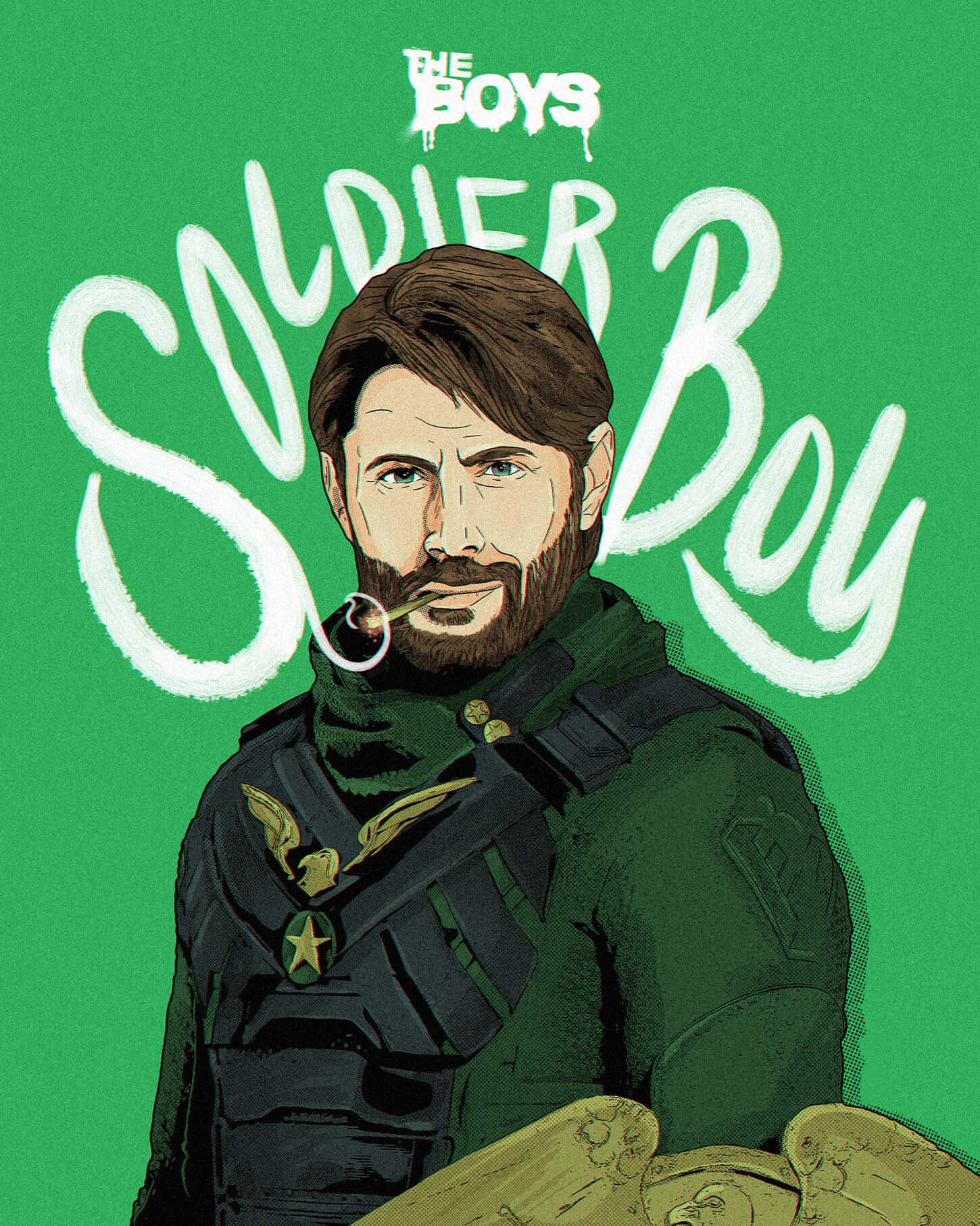 Soldier_ Boy_ The_ Boys_ Artwork Wallpaper